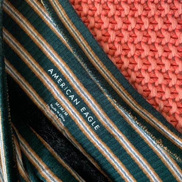 American Eagle super soft striped T shirt - Picture 2 of 10